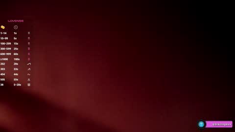 Snapshot of blazingeve chatting on December 1, 3:00 am Evey Next Stream0312 online show from December 1, 3:00 am