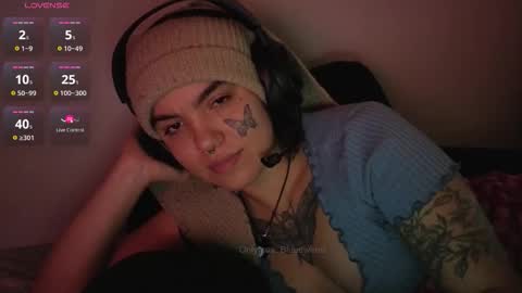 Blue online show from October 14, 2:23 am