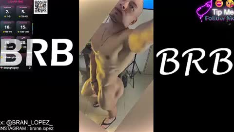 Snapshot of branfonhot chatting on June 13, 7:28 am Instagram twitter BRAN LOPEZ online show from June 13, 7:28 am