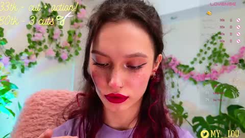 Snapshot of breeding_material chatting on March 3, 3:09 pm Ashley Dolce and Lou online show from March 3, 3:09 pm