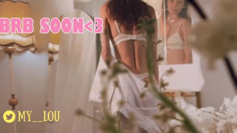 Snapshot of breeding_material chatting on March 8, 6:37 pm Ashley Dolce and Lou online show from March 8, 6:37 pm