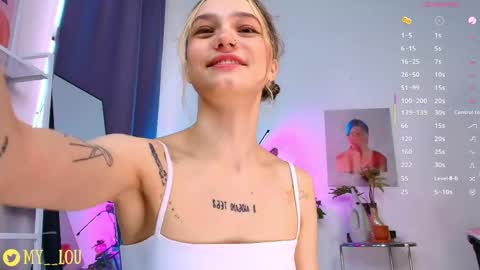 Snapshot of breeding_material chatting on May 13, 3:20 pm Ashley Dolce and Lou online show from May 13, 3:20 pm