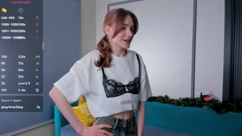 Snapshot of bridgetthellard chatting on February 26, 11:09 am Megan online show from February 26, 11:09 am