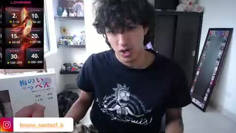 Bruno  online show from July 13, 1:03 pm