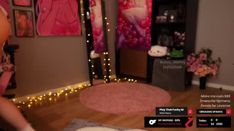 Snapshot of bunny_marthy chatting on March 25, 4:13 pm Maddie Next stream online show from March 25, 4:13 pm