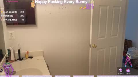 Snapshot of bunnycheekz chatting on December 3, 2:16 pm Tokki  bunny  online show from December 3, 2:16 pm