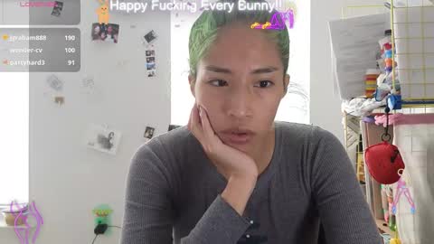 Snapshot of bunnycheekz chatting on January 9, 8:11 pm Tokki  bunny  online show from January 9, 8:11 pm