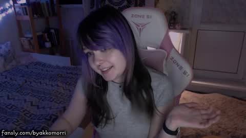 Snapshot of byakkomoriko chatting on March 2, 11:18 am morri online show from March 2, 11:18 am