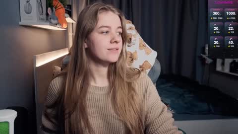 Snapshot of candy_meggie chatting on February 1, 4:44 pm Megan online show from February 1, 4:44 pm