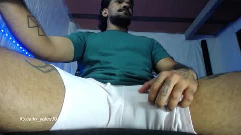 Snapshot of carlo_yates27 chatting on February 16, 1:24 am carlo yates thx for help me to reach 100 thumps up online show from February 16, 1:24 am