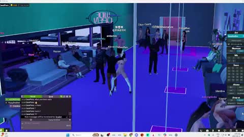 Snapshot of cassicd chatting on September 12, 8:58 am Cassi online show from September 12, 8:58 am