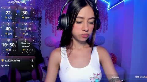 Snapshot of cat_kitty18 chatting on February 3, 7:52 pm Lorena Saenz online show from February 3, 7:52 pm