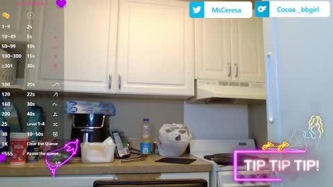 Snapshot of cocoa__bbgirl chatting on May 2, 7:30 pm Goddess Ceresa online show from May 2, 7:30 pm