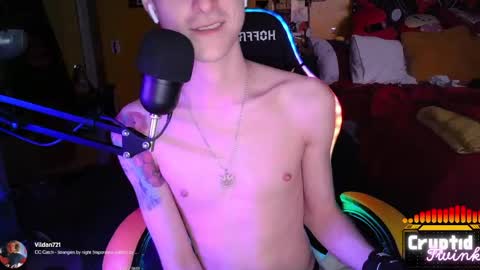 CryptidTwink online show from April 18, 6:17 am