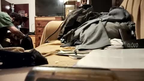 Snapshot of curly420828605 chatting on March 2, 8:38 am curly420828605 online show from March 2, 8:38 am