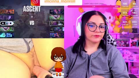 Snapshot of cutecinamonroll chatting on January 7, 10:52 pm Cinna independent model online show from January 7, 10:52 pm