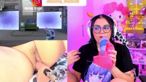 Snapshot of cutecinamonroll chatting on January 9, 1:50 am Cinna independent model online show from January 9, 1:50 am