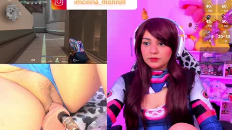 Snapshot of cutecinamonroll chatting on January 24, 12:42 am Cinna independent model online show from January 24, 12:42 am