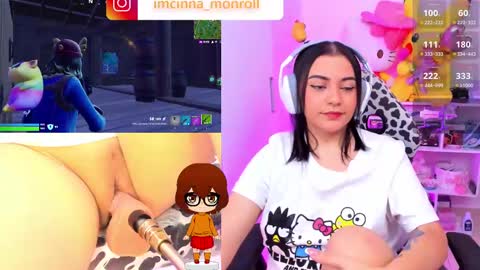 Snapshot of cutecinamonroll chatting on February 13, 4:17 pm Cinna independent model online show from February 13, 4:17 pm