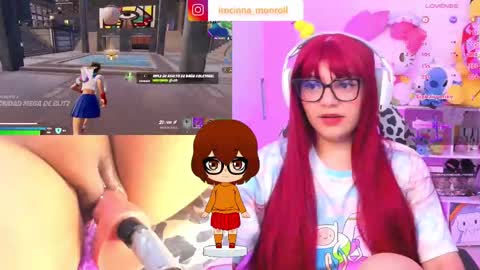 Snapshot of cutecinamonroll chatting on October 3, 3:14 am Cinna independent model online show from October 3, 3:14 am