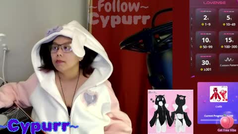 Snapshot of cypurr chatting on March 24, 8:36 pm Adrian AdriNyaan online show from March 24, 8:36 pm