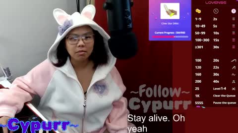 Snapshot of cypurr chatting on April 9, 8:25 pm Adrian AdriNyaan online show from April 9, 8:25 pm