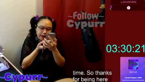 Snapshot of cypurr chatting on April 20, 7:59 pm Adrian AdriNyaan online show from April 20, 7:59 pm