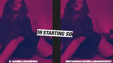 Snapshot of danielle_banks chatting on June 7, 2:10 pm Danielle Banks online show from June 7, 2:10 pm