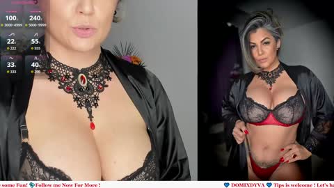 Snapshot of domixdyva chatting on October 1, 1:06 pm Dyva online show from October 1, 1:06 pm