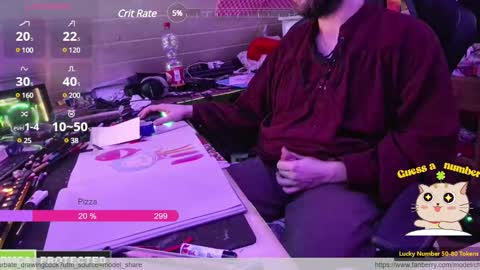 drawingcock online show from January 26, 4:51 pm