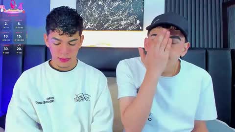 Snapshot of duolust chatting on November 14, 12:26 pm Thomas and Noah online show from November 14, 12:26 pm