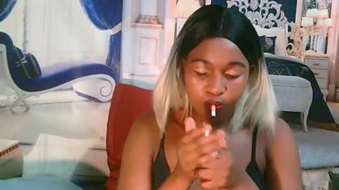 Snapshot of ebonyblisss chatting on February 6, 6:18 am Tamia online show from February 6, 6:18 am