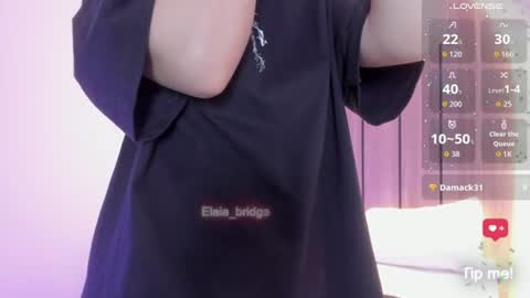 Snapshot of elaia_bridge chatting on July 16, 11:49 am E L A I A online show from July 16, 11:49 am