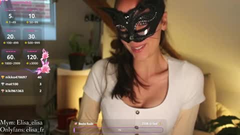 Elisa online show from April 15, 6:26 pm