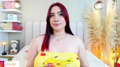 Snapshot of emily_hill___ chatting on January 13, 10:13 pm EMILY Monday 5-2 am From Tuesday to Friday5-1 am Colombia time online show from January 13, 10:13 pm