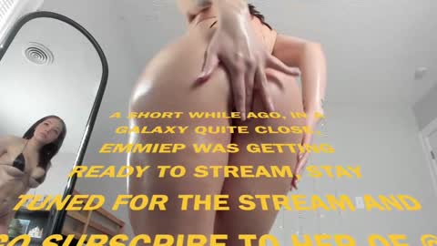 Snapshot of emmiep chatting on March 3, 4:46 pm emmiep online show from March 3, 4:46 pm