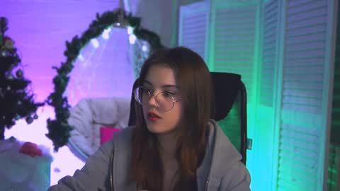 Snapshot of evathopson chatting on December 25, 5:58 pm Eva  next stream -  - 1600 UTC2000  online show from December 25, 5:58 pm