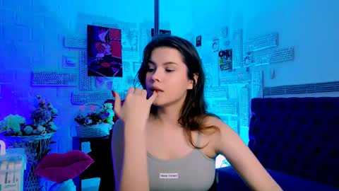 Snapshot of evathopson chatting on February 15, 3:50 pm Eva  next stream -  - 1600 UTC2000  online show from February 15, 3:50 pm