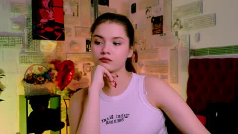 Snapshot of evathopson chatting on February 26, 12:03 pm Eva  next stream -  - 1600 UTC2000  online show from February 26, 12:03 pm