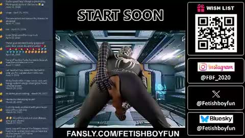 Snapshot of fetishboyfun chatting on June 12, 2:38 pm FetishBoyFun online show from June 12, 2:38 pm