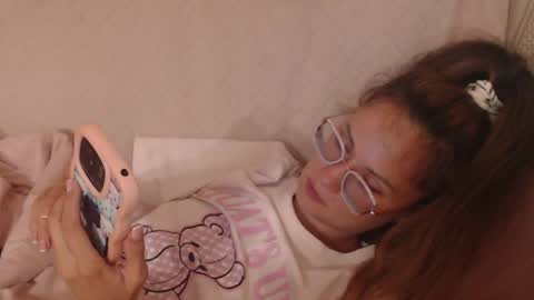 Snapshot of flowercandydoll1313 chatting on June 17, 5:25 pm say meow and send tip online show from June 17, 5:25 pm