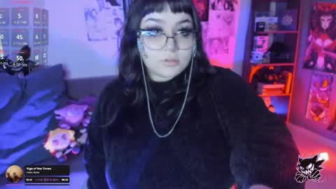 Snapshot of goth_stein chatting on April 23, 2:02 am Engel Please help me to reach 50 thumbs up online show from April 23, 2:02 am