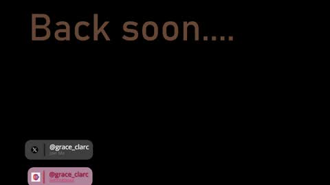 Grace clarc online show from April 29, 2:54 pm