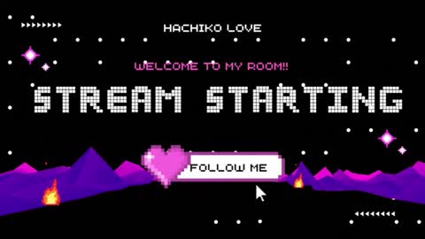 Snapshot of hachiko_love chatting on February 23, 2:09 am Hachiko online show from February 23, 2:09 am