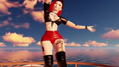 Hannah online show from February 22, 1:18 am