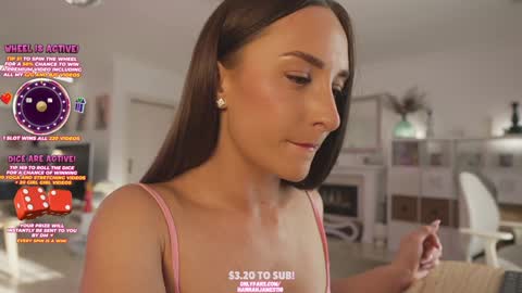 Hannah James online show from February 26, 4:35 pm