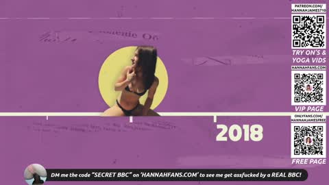 Hannah James online show from December 4, 2:04 pm