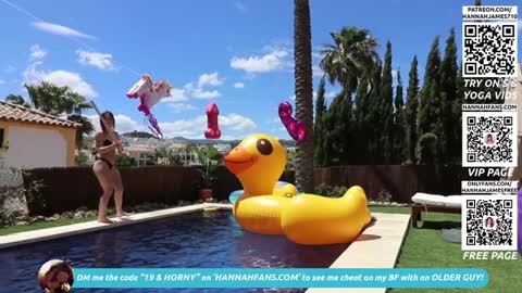 Hannah James online show from December 21, 2:35 pm