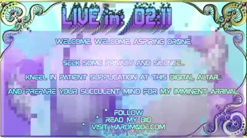 Snapshot of hardm0de chatting on April 3, 9:02 pm B0ne Daddy Bonesaw Real-Life College of Whispers Bard mindfuck brainwash hypno cerebral sensual online show from April 3, 9:02 pm