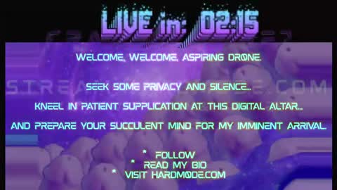 Snapshot of hardm0de chatting on May 4, 8:16 pm B0ne Daddy Bonesaw Real-Life College of Whispers Bard mindfuck brainwash hypno cerebral sensual online show from May 4, 8:16 pm